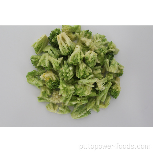 Brócolis verde liofilizado